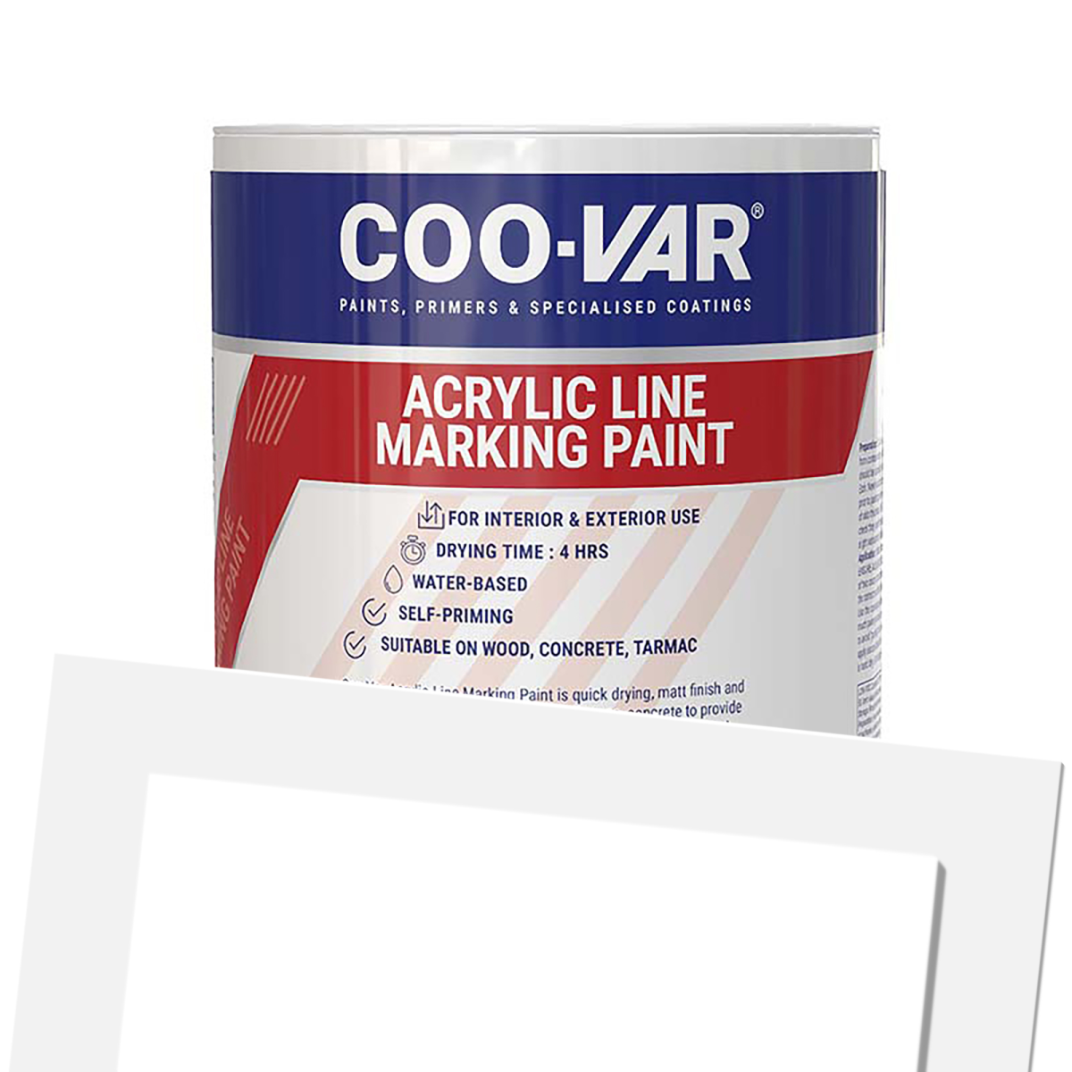 Acrylic Line Marking GEneneric Tin