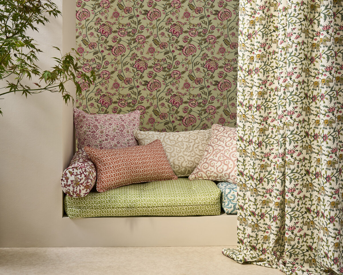 New From Clarke & Clarke - The Indira Wallpaper Collection
