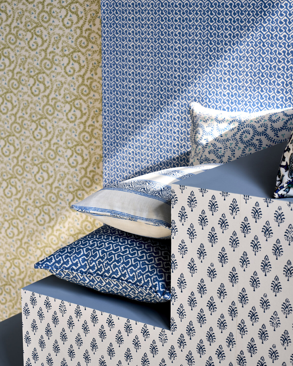 New From Clarke & Clarke - The Indira Wallpaper Collection