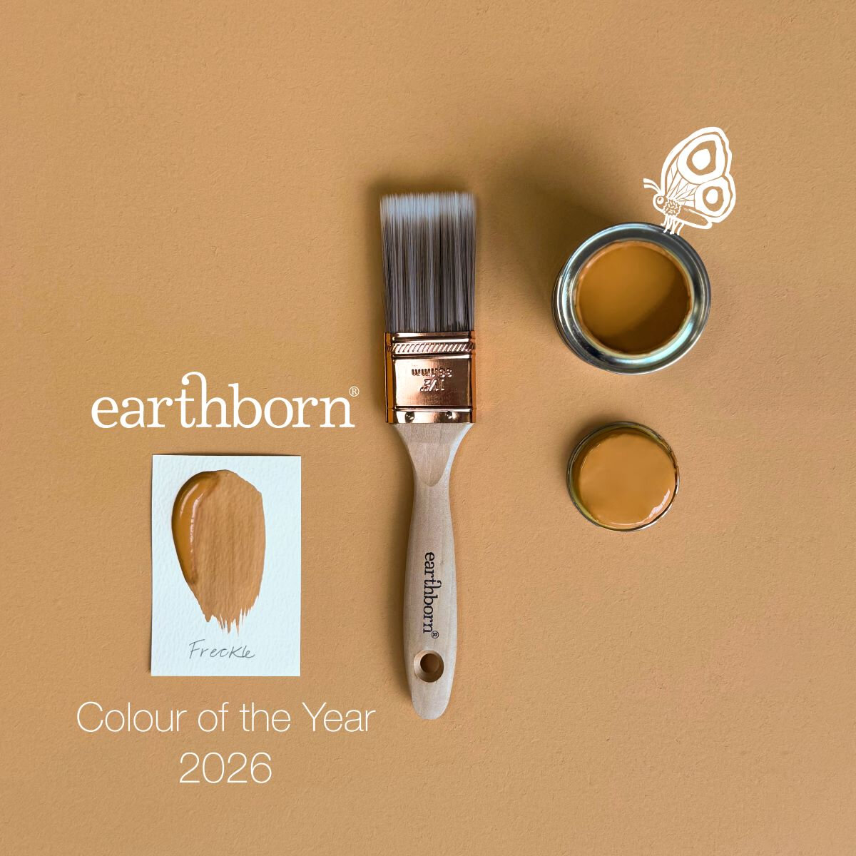 Rooted In Nature - Earthborn Announces Freckle As Colour Of The Year 2026!