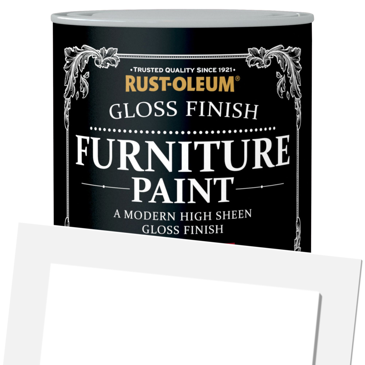 Gloss Finish Furniture Paint 750ml Generic