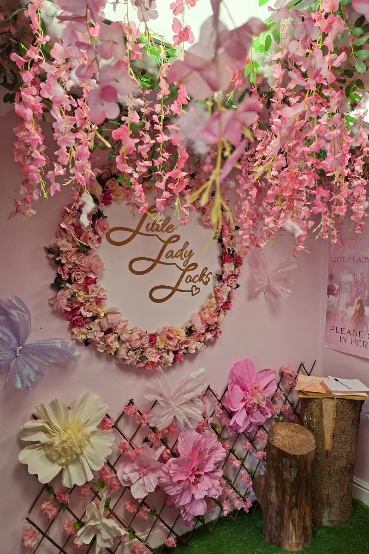 Little Lady Locks Creates Pink Paradise Thanks To Brewers Stockport