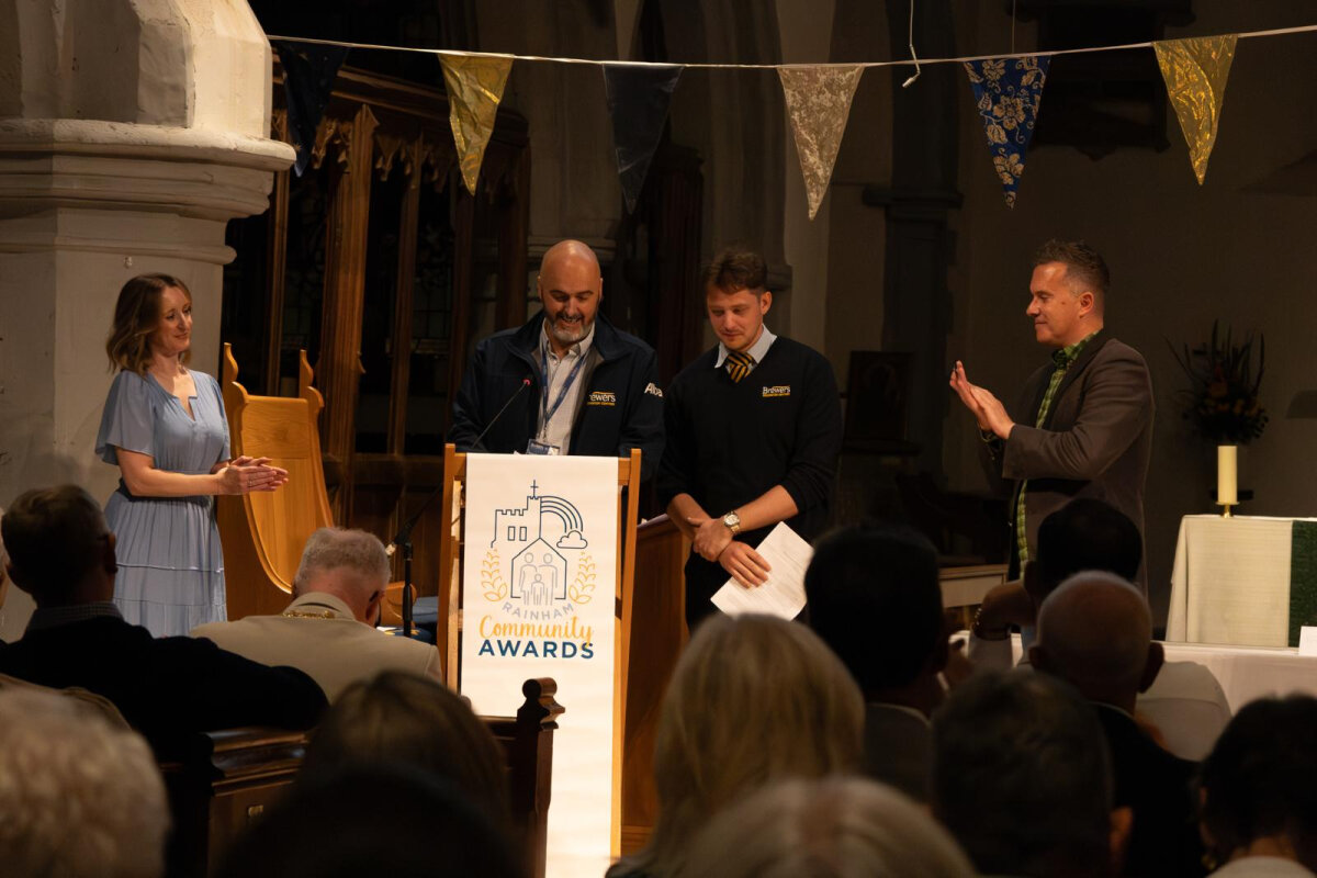 Brewers Gillingham Are Proud Sponsors Of The Rainham Community Awards
