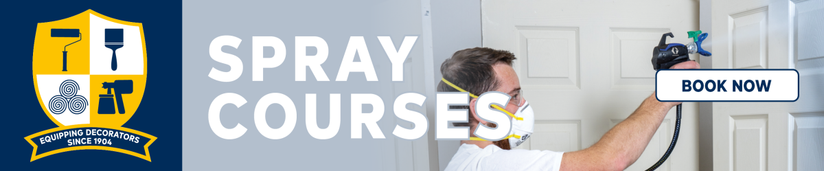 Book onto a Brewers Decorator spray course