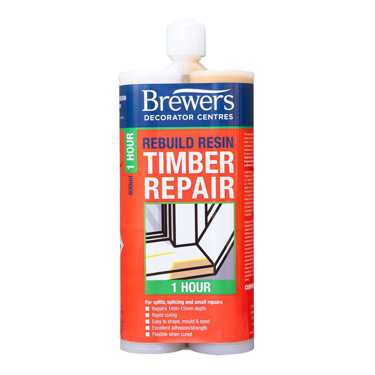 Rebuild Resin 1 Hour Timber Repair 400ml (NC14491005)