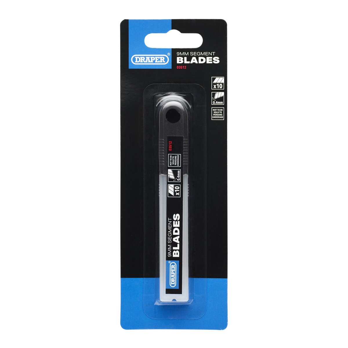 Snap-Off Segmented Knife Blades (Pack of 10) (LA56091065)