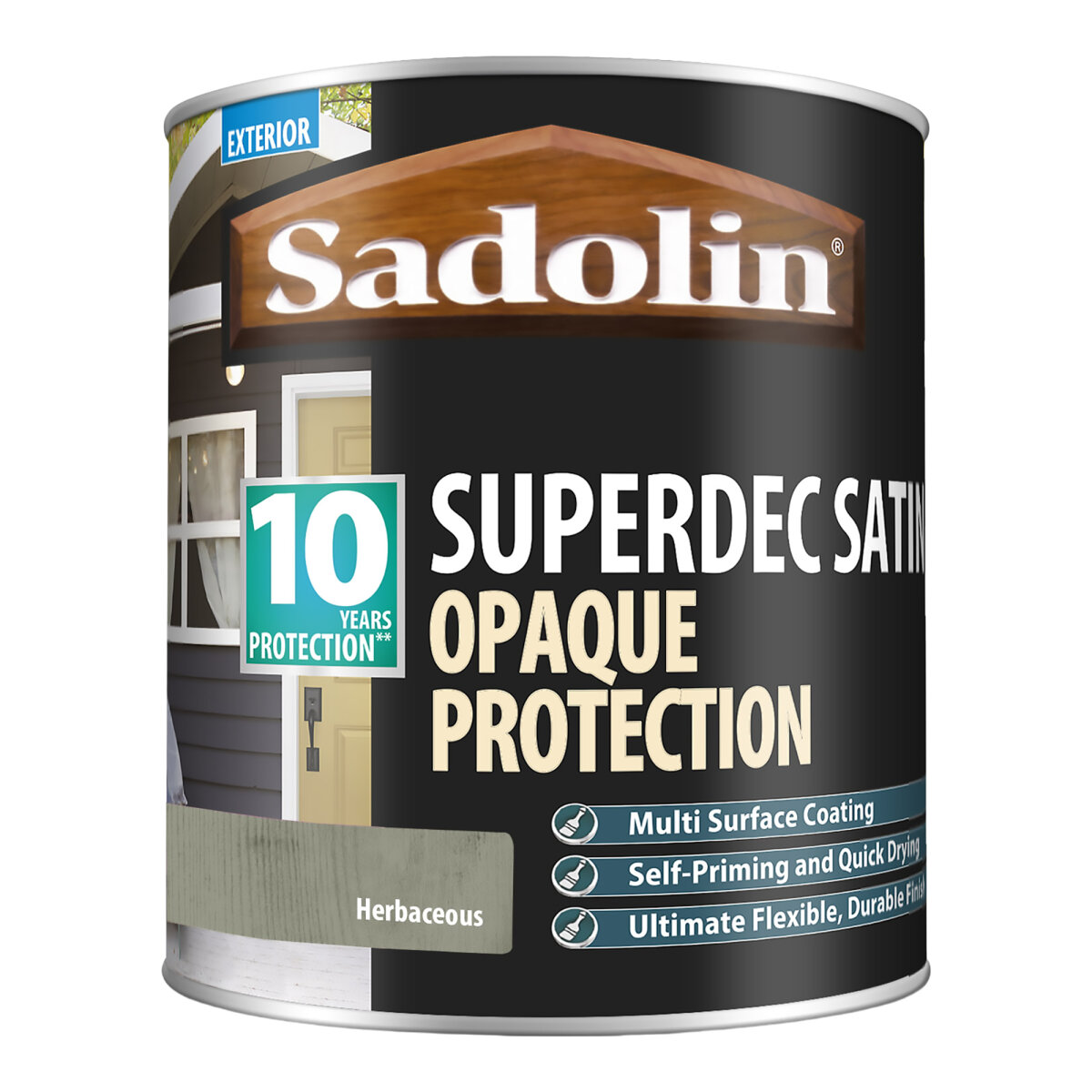 Sadolin Superdec Satin Herbaceous 1L (HA5725615N)