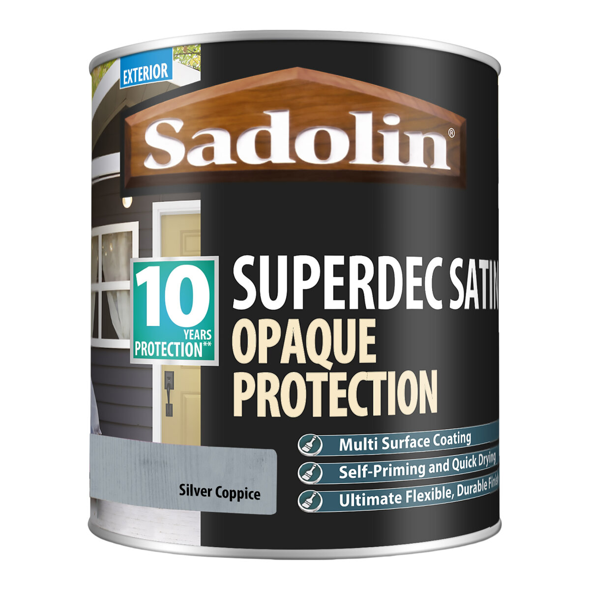 Sadolin Superdec Satin Silver Coppice 1L (HA5725620N)