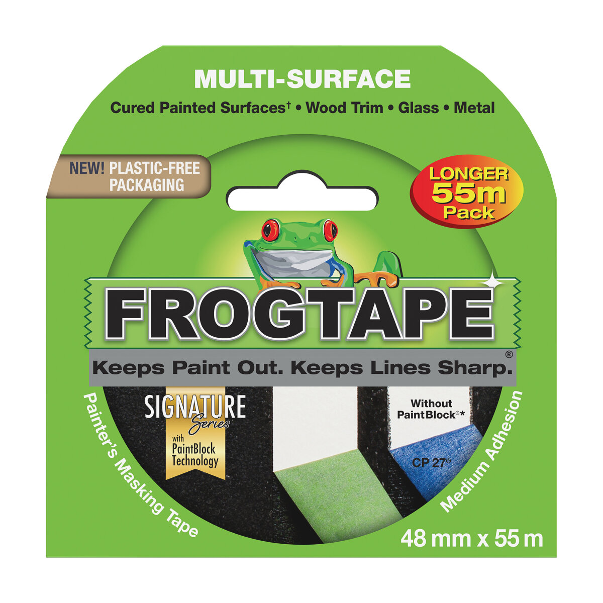Green Multi Surface Masking Tape 48mm x 55m (NT3715102C)