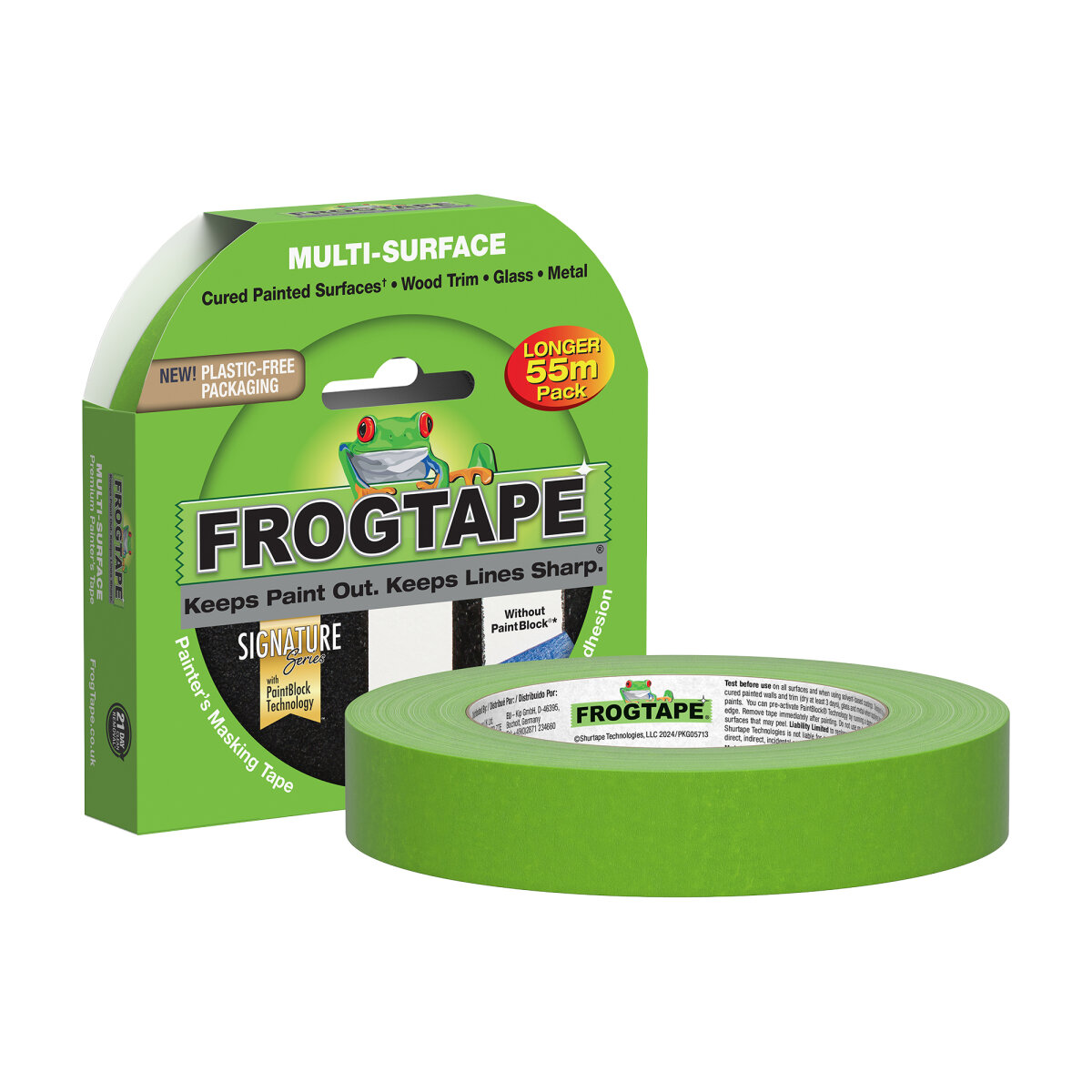 Green Multi Surface Masking Tape 24mm x 55m (NT3715102G)