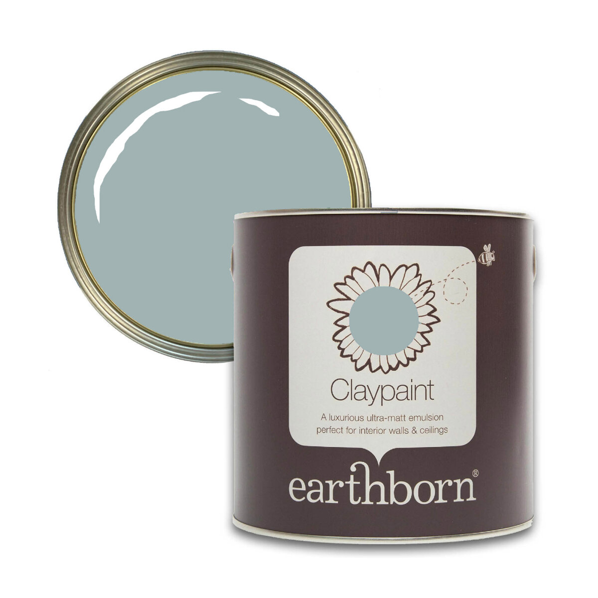 Earthborn Claypaint Avery's Sky Tin Swatch (AV053136)