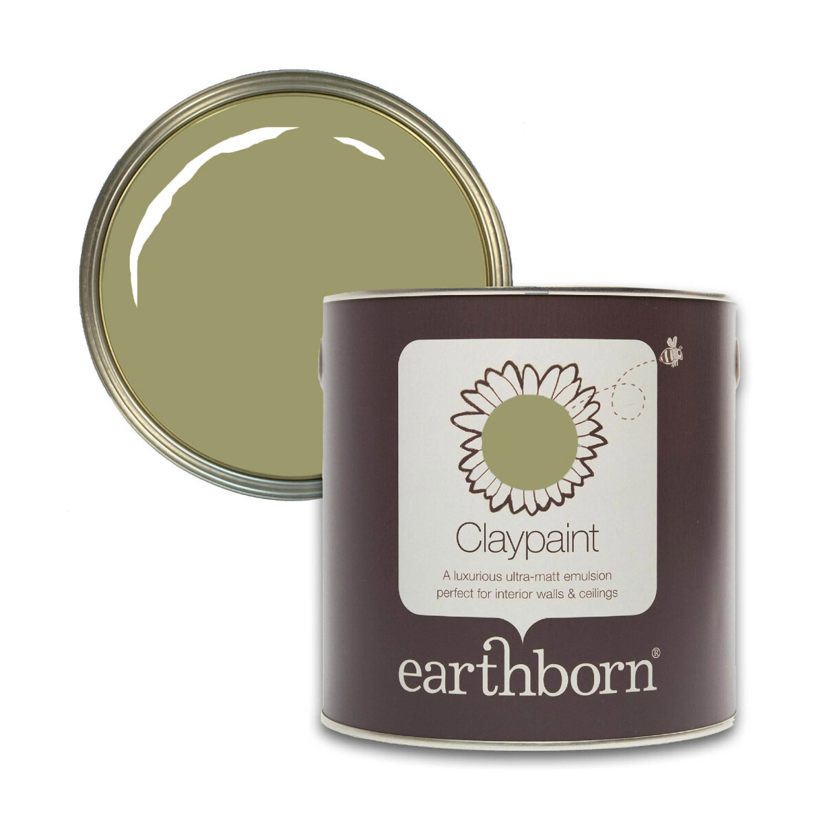 Earthborn Claypaint Oliver Twig Tin Swatch (AV053184)