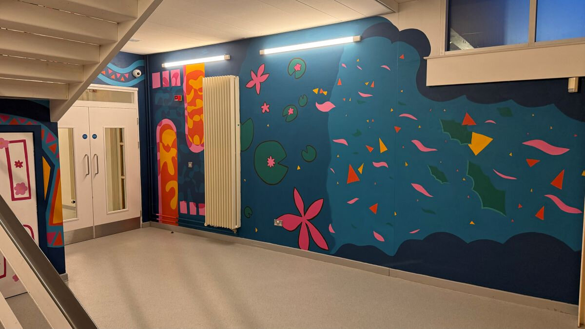 Art Students Create Large-scale
