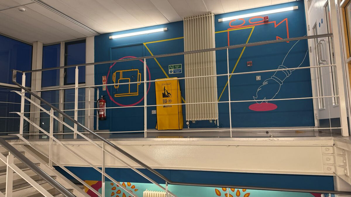 Art Students Create Large-scale