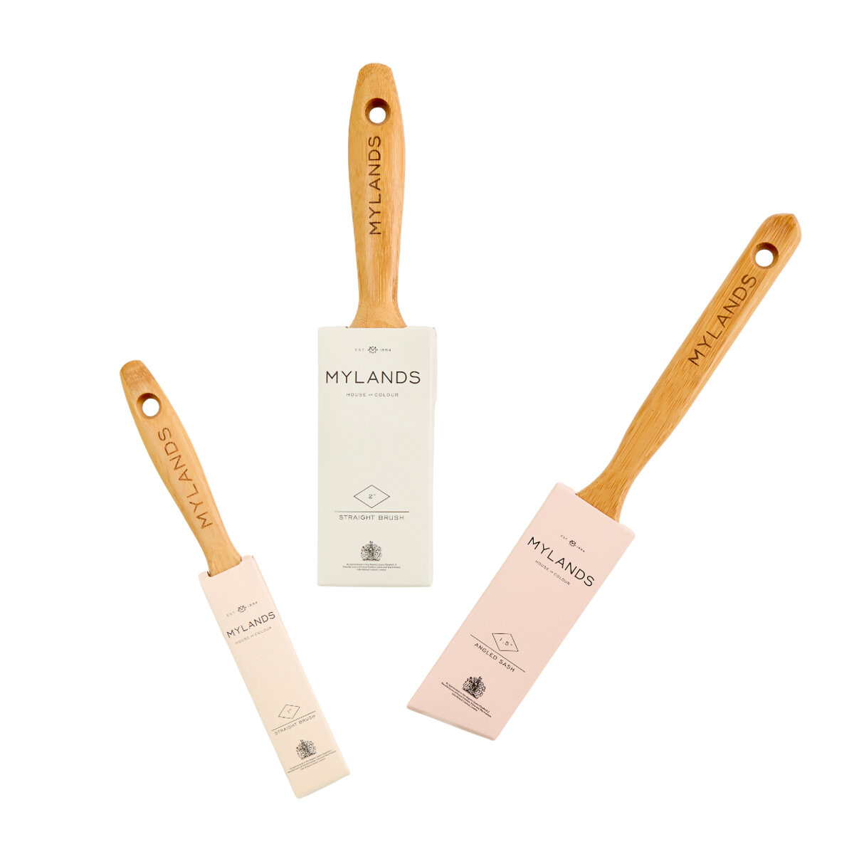 Mylands Mixed Brush Set (Set of 3) (JA30407005)