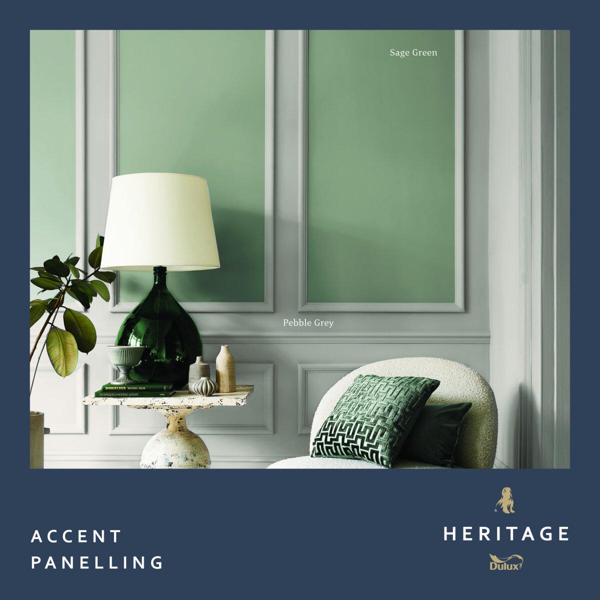 Five Beautiful Ways to Refresh Your Home with Dulux Heritage Sage Green