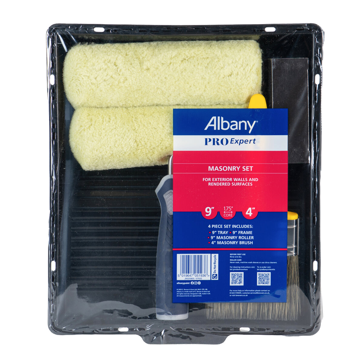 Pro-Expert Masonry Roller Tray Set (JN025805)