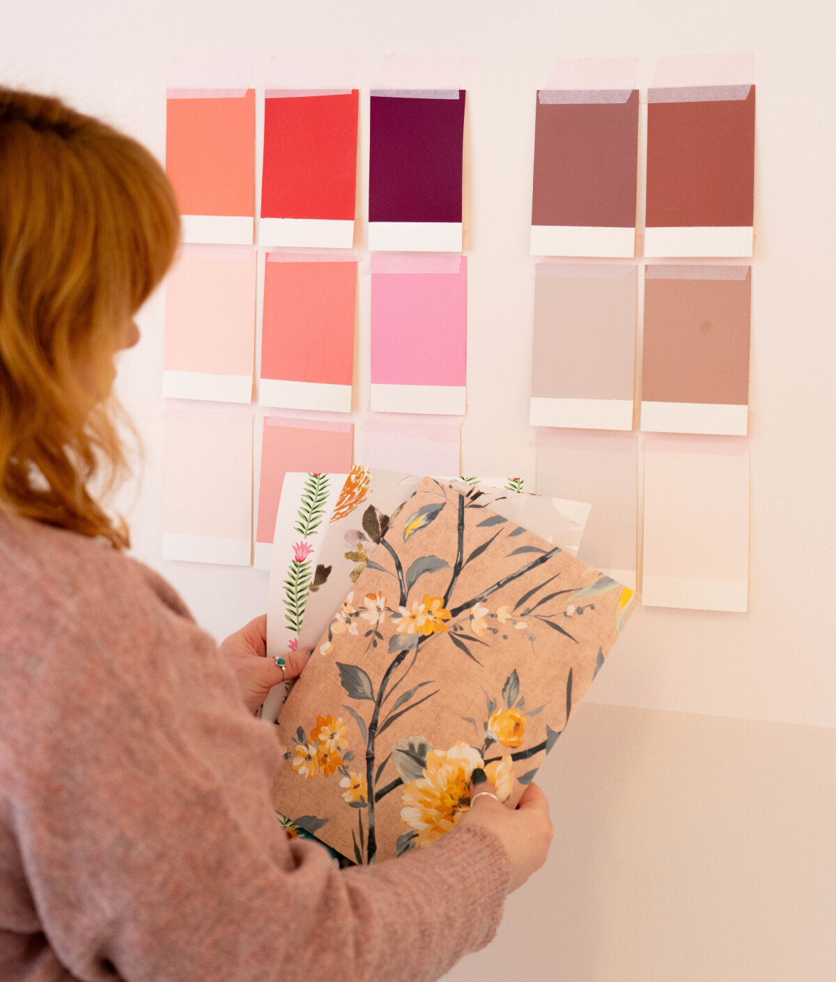 How To Use Pink Paint Colours With Albany