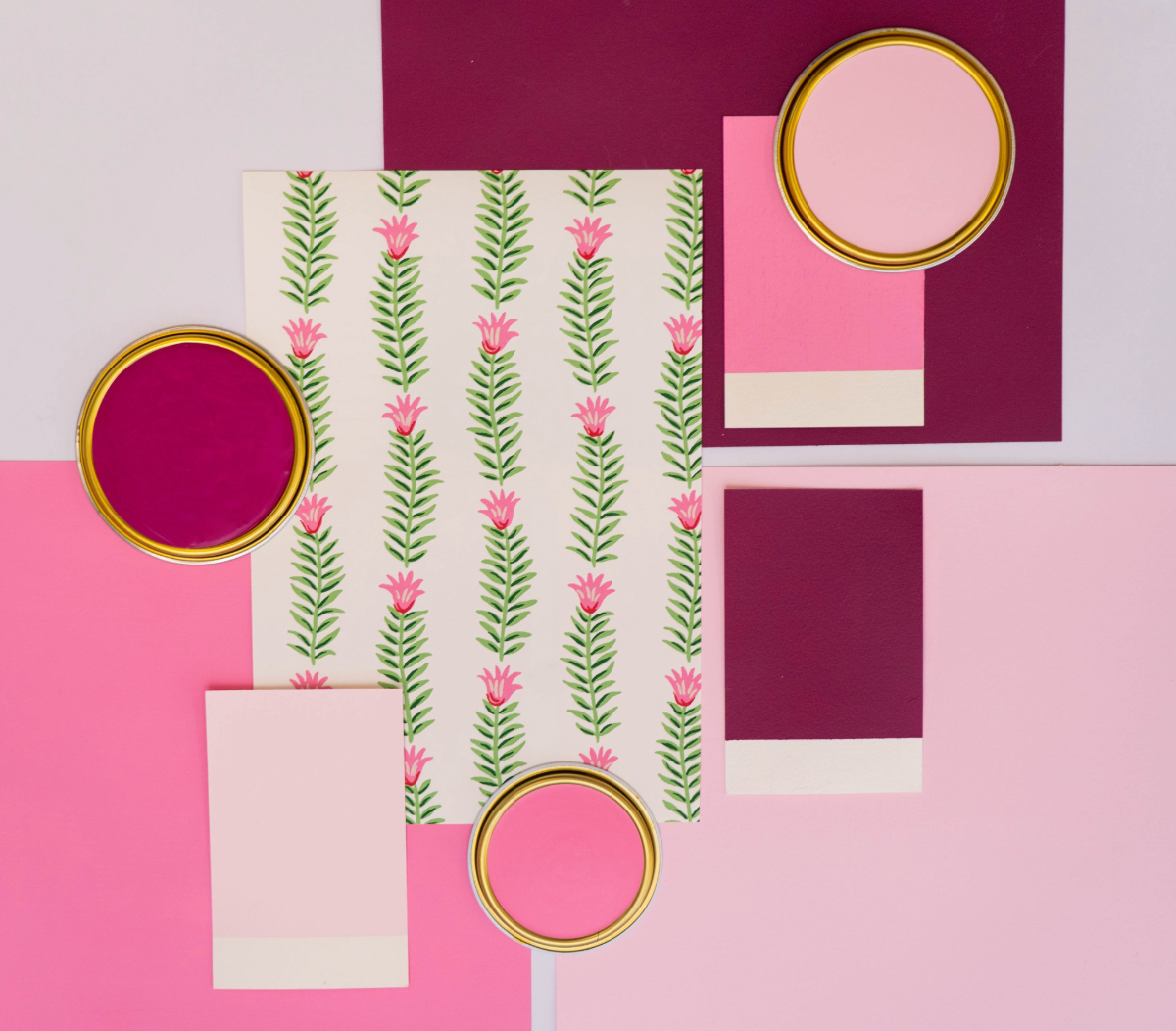 How To Use Pink Paint Colours With Albany