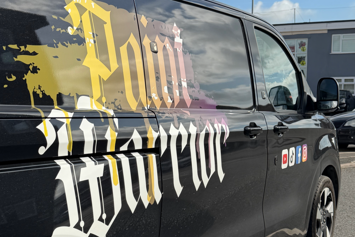 Paint Warrior van