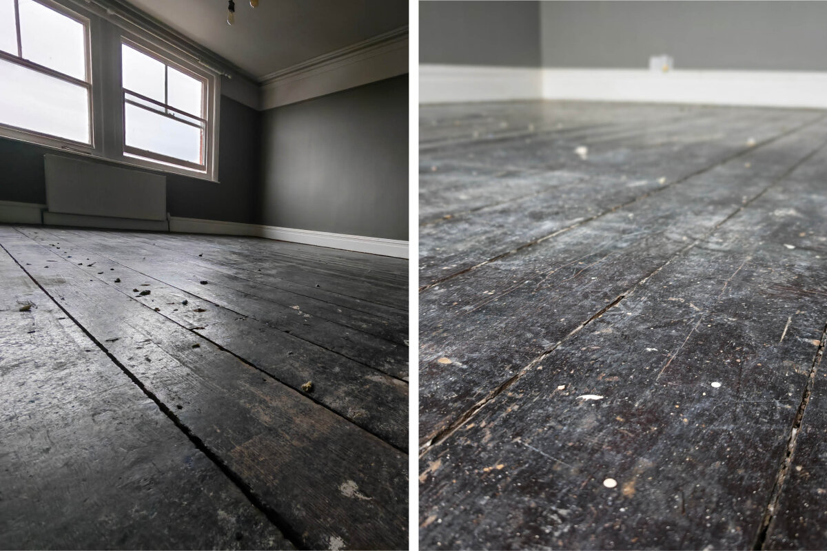 Preparing a floor for Osmo Oil