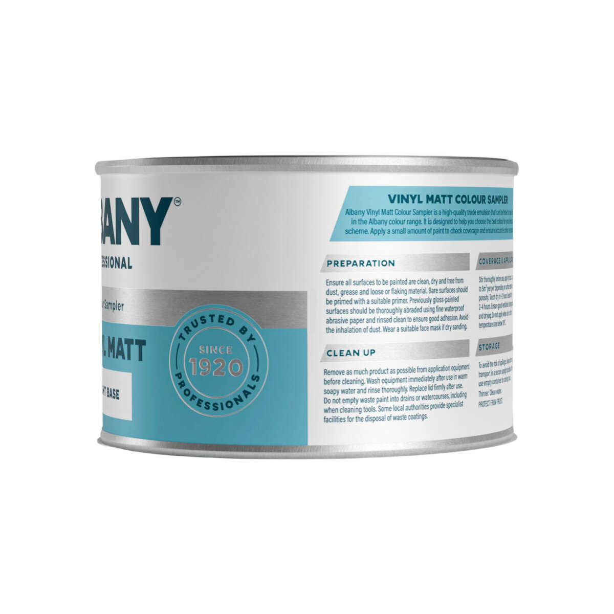 Albany Vinyl Matt 350ml Sample Side (AA0117505R)