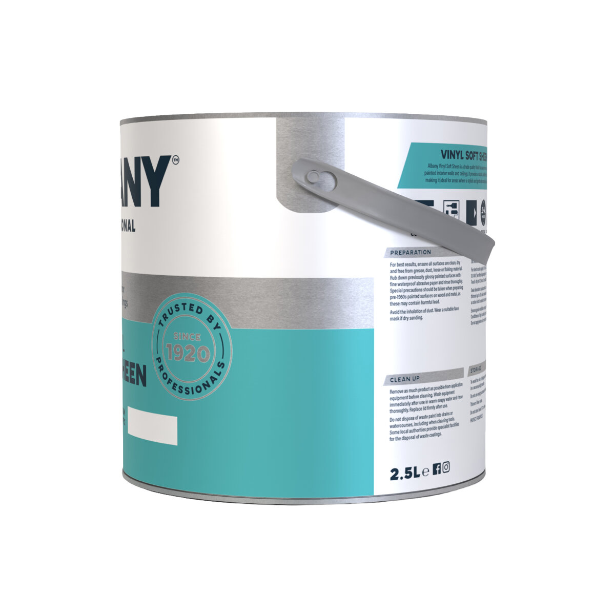 Albany Vinyl Soft Sheen 2.5L Side