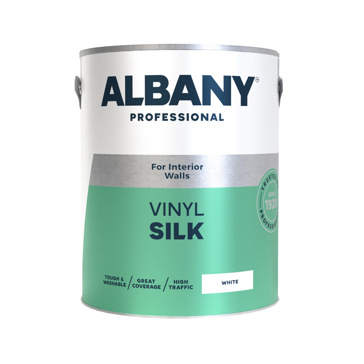 Albany Vinyl Silk White 5L (AA0126001F)