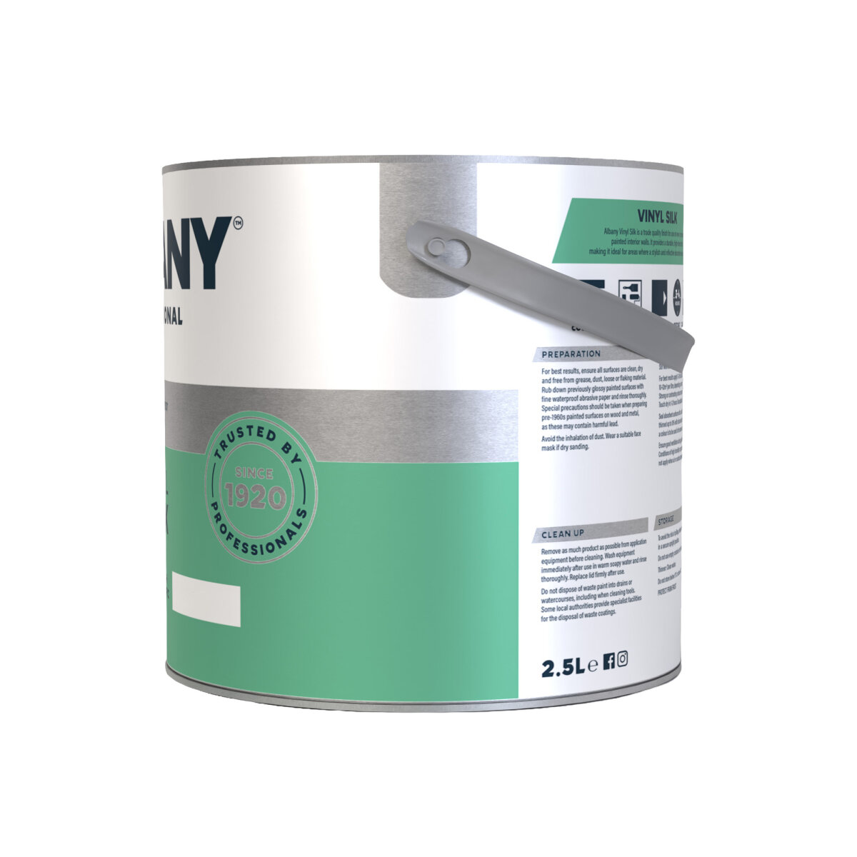 Albany Vinyl Silk 2.5L Side