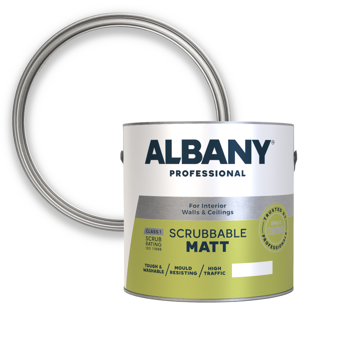 Albany Scrubbable Matt (Tinted) 2.5L PNG