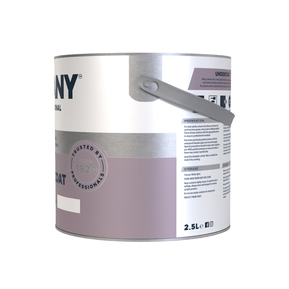Albany Undercoat 2.5L Side