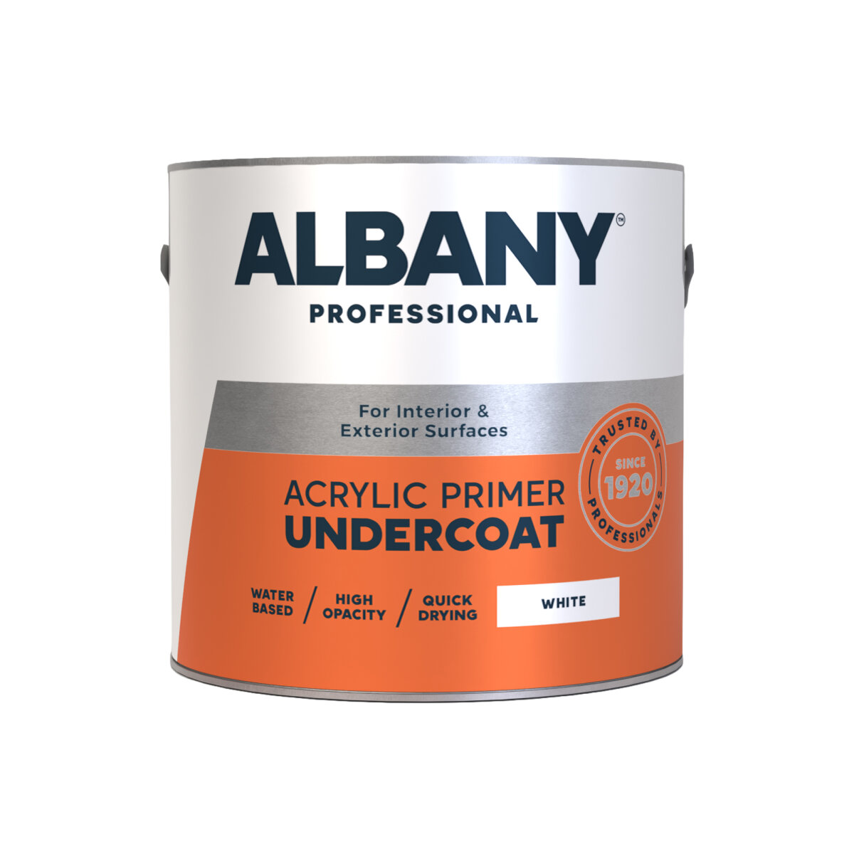 Acrylic Primer Undercoat White 2.5L (AA080805J)