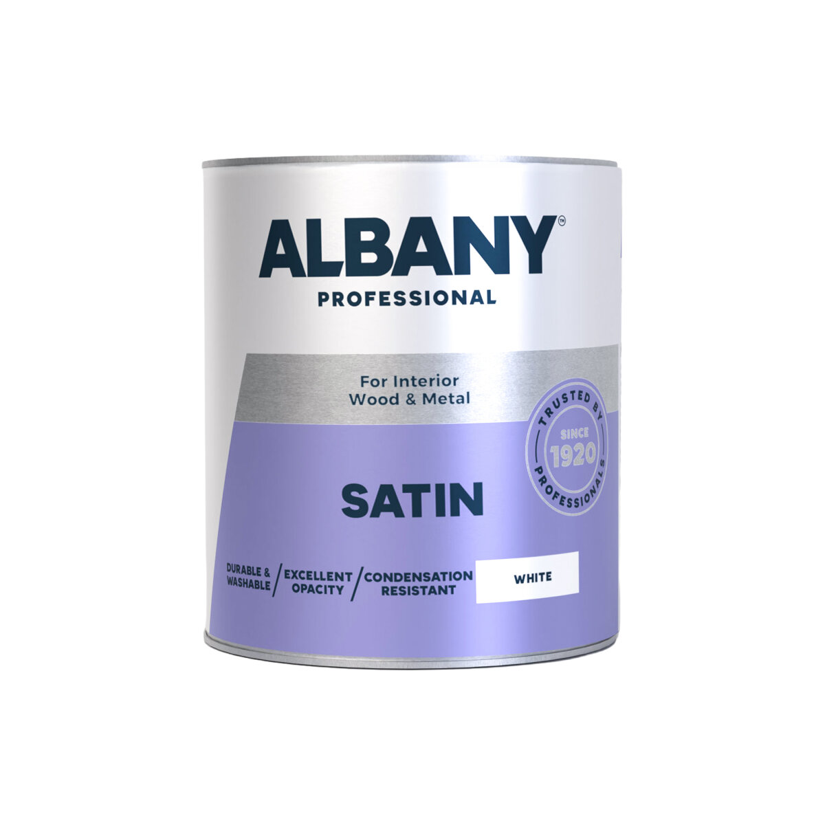 Albany Satin White 1L (AA0136001N)