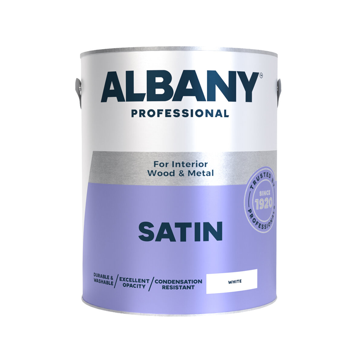 Albany Satin White 5L (AA0136001F)