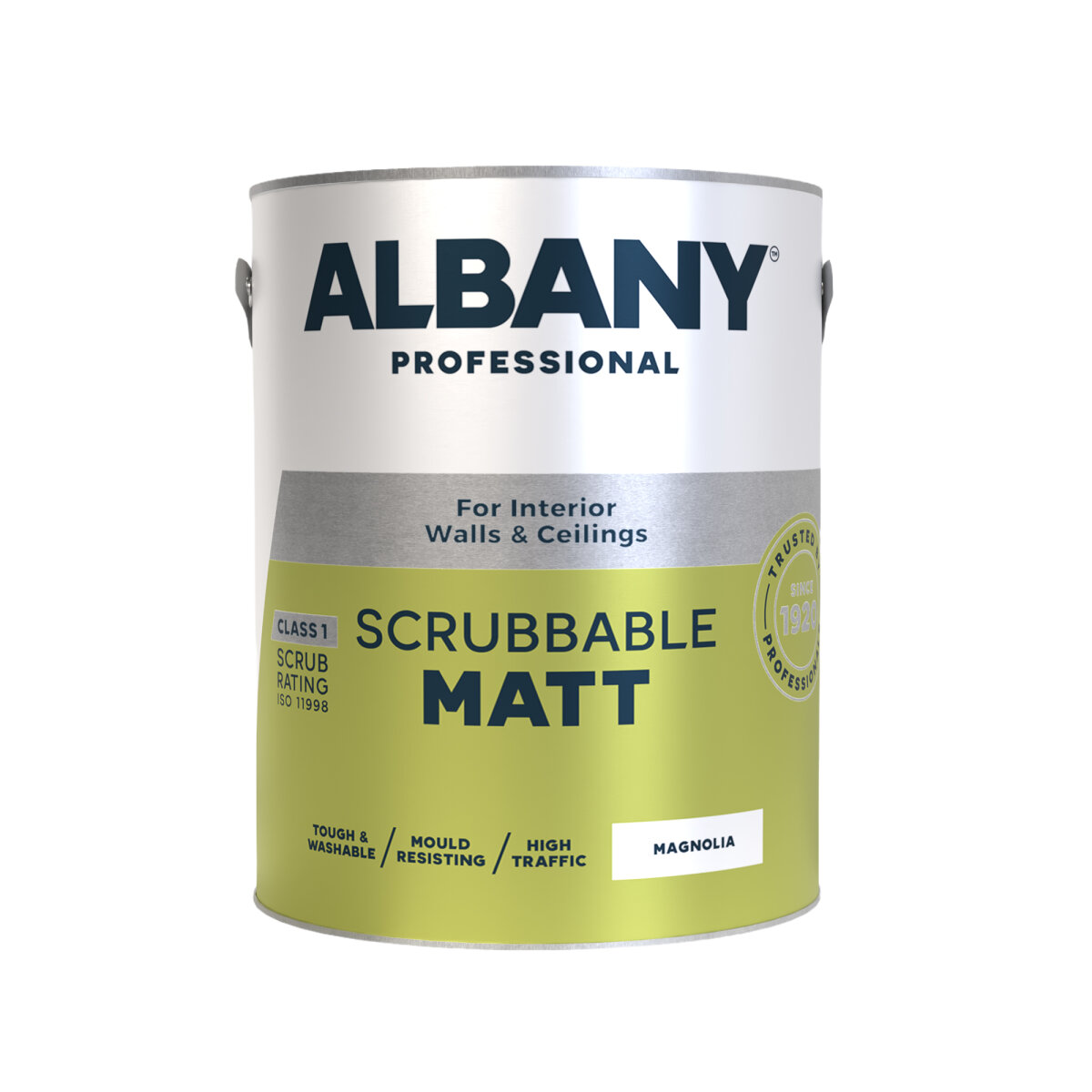 Albany Scrubbable Matt Magnolia 5L (AA0120005F)