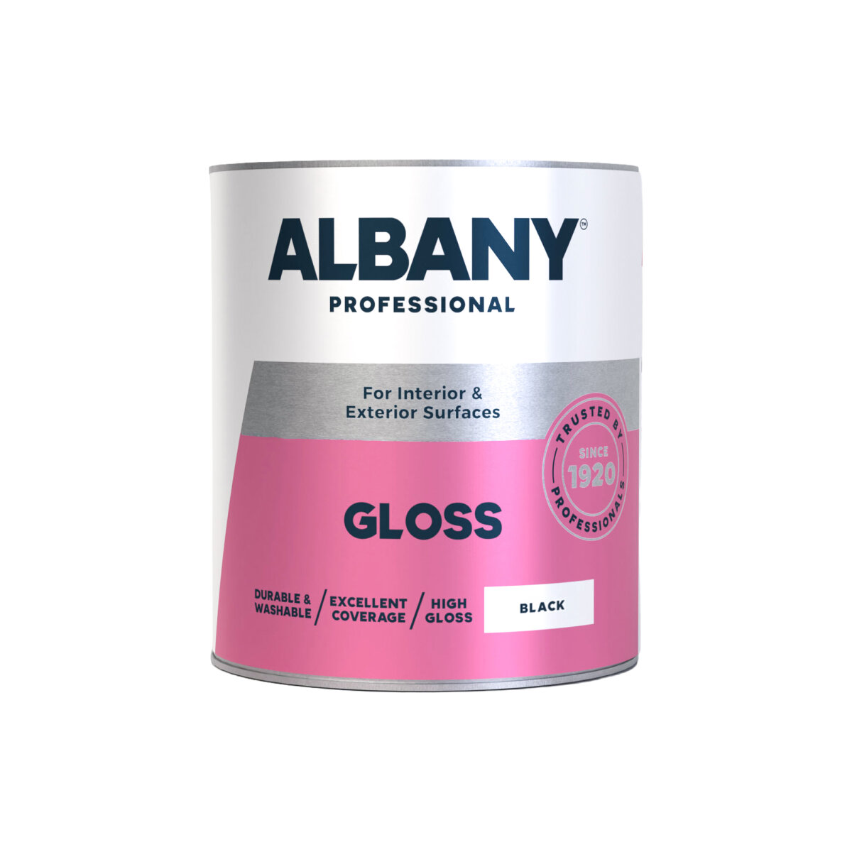 Albany Gloss Black 1L (AA0104050N)