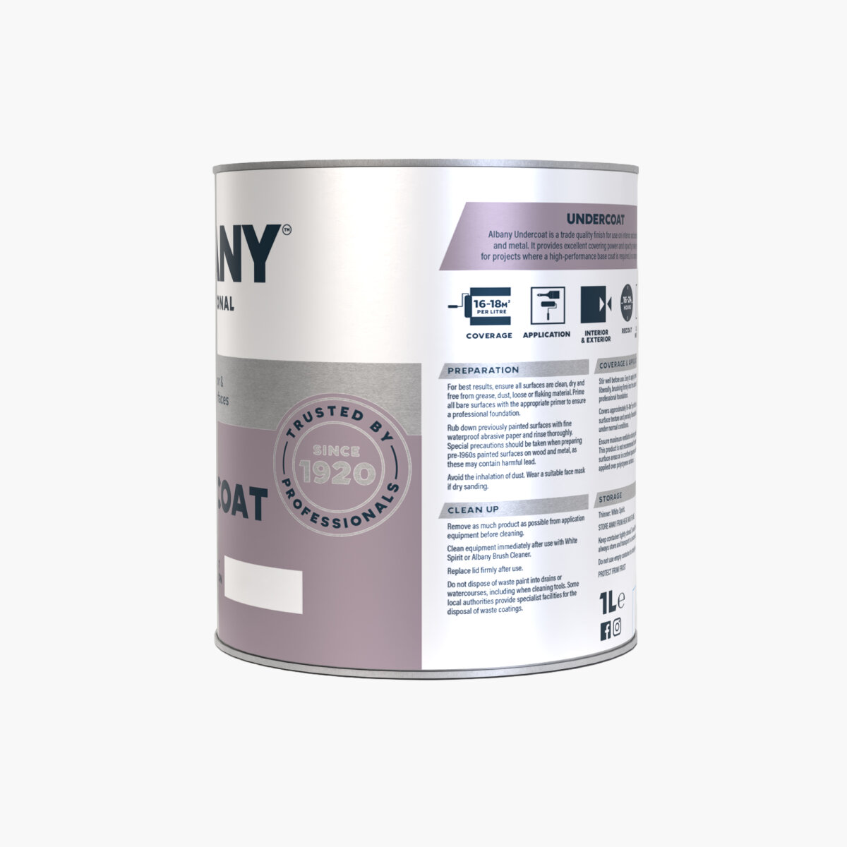 Albany Undercoat 1L Side