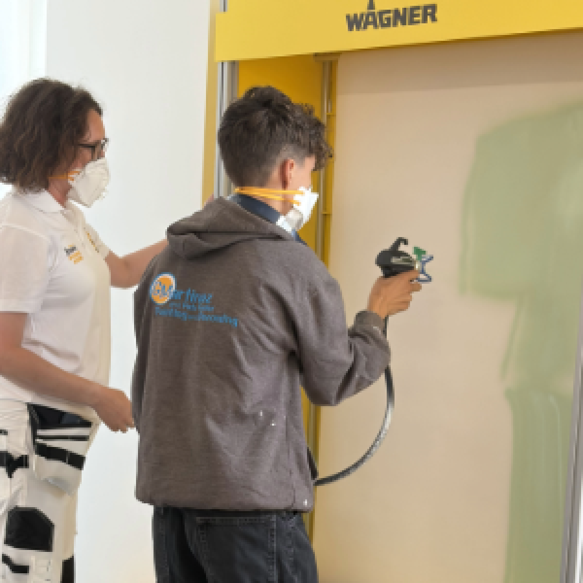 Spray painting techniques