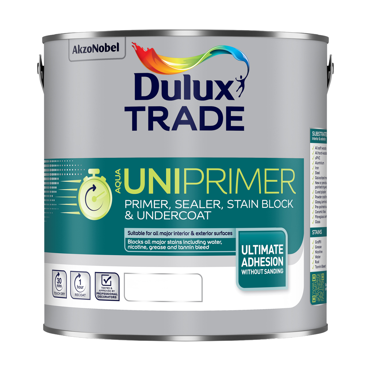 Dulux Trade Aqua Uniprimer (Tinted) 2.5L PNG
