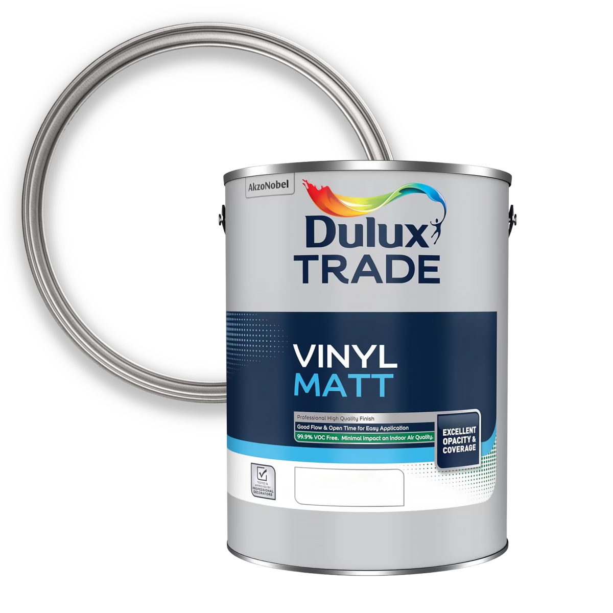 Dulux Trade Vinyl Matt 5L (Tinted) PNG
