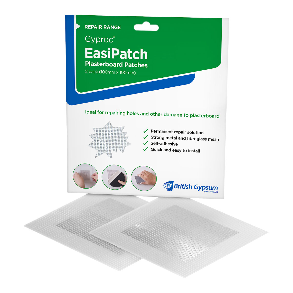 Gyproc EasiPatch Plasterboard Patches (TL20053602)