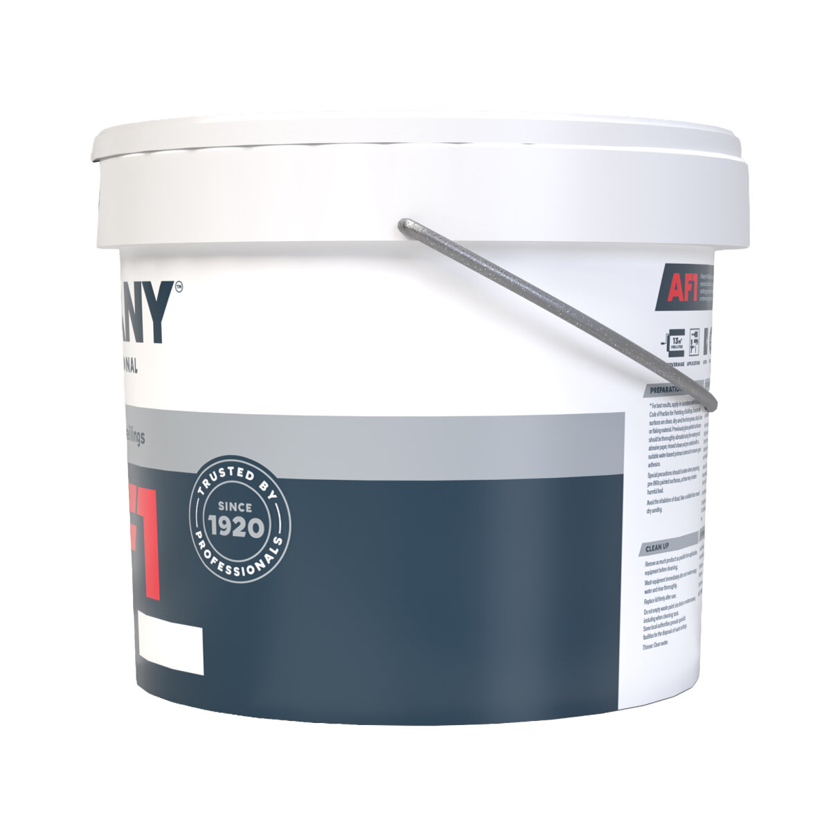 Albany Ceiling Paint White 10L Side (AA109005E)