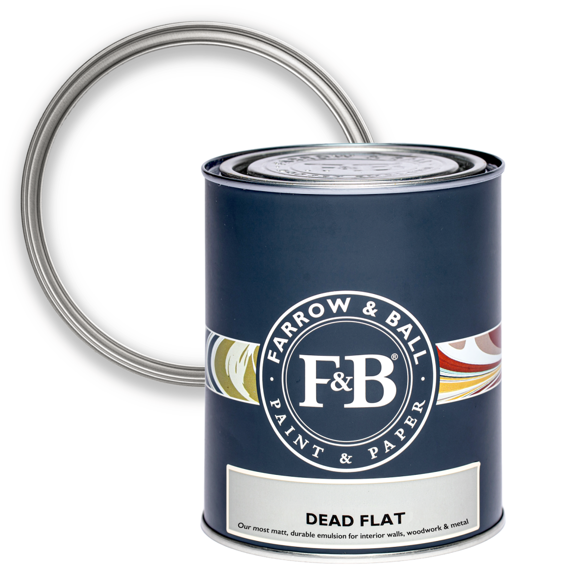 Farrow & Ball Dead Flat 750ML PNG