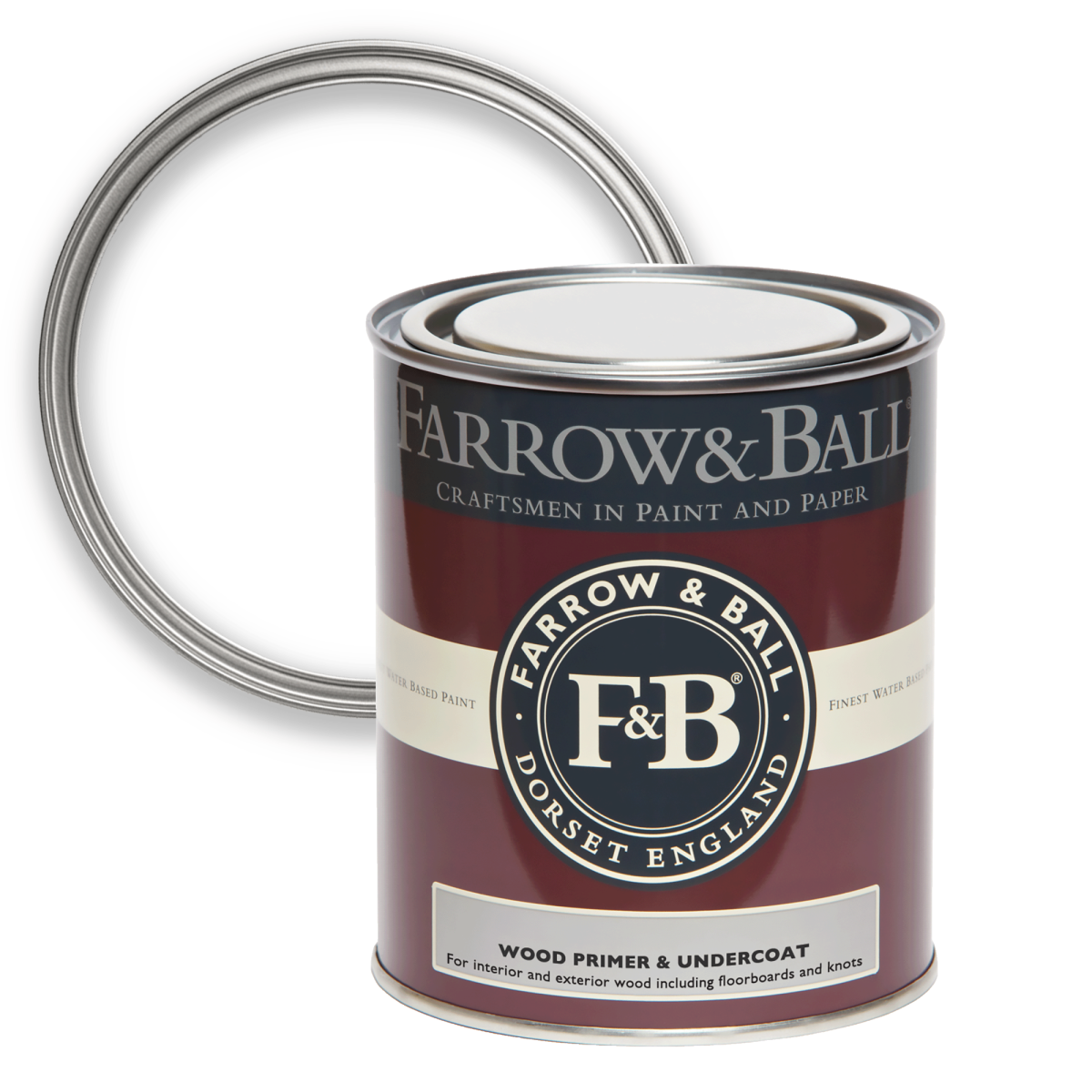 Farrow & Ball Wood Primer & Undercoat (Tinted) 750ML PNG