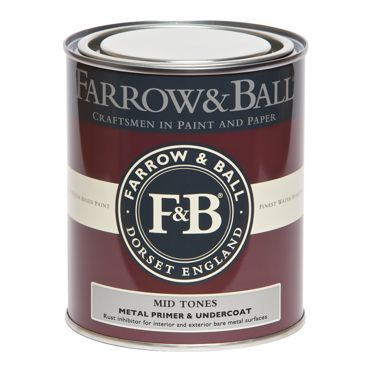 Farrow & Ball Metal Primer & Undercoat 750ML Mid Tones