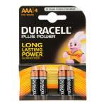Plus Power Batteries AAA Pack of 4