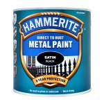 Direct to Rust Metal Paint Satin Black (Ready Mixed)