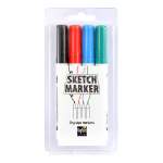 Sketch Marker Pens Pack of 4