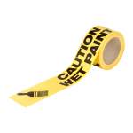 'Wet Paint' Yellow Banner Tape