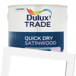 Quick Dry Satinwood Colour (Tinted)